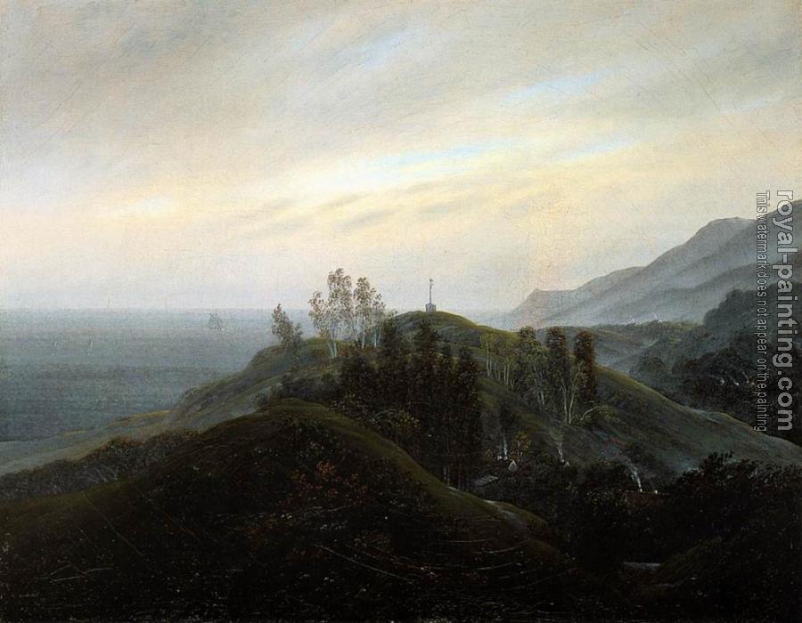 Caspar David Friedrich : View Of The Baltic